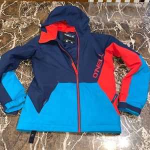 O’Neill Boys Winter Snow Coat Size 10 Waterproof Breathable